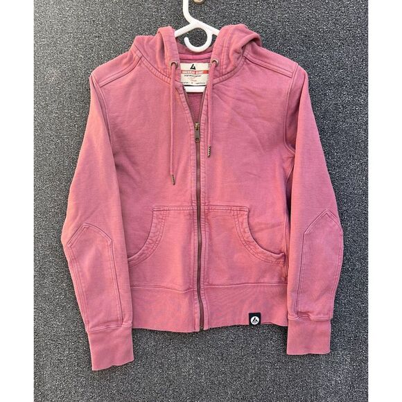 American Giant Tops - American Giant Classic Full Zip Sweatshirt Hoodie Size Medium Salmon Pink